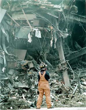10 Firefighter at Ground Zero